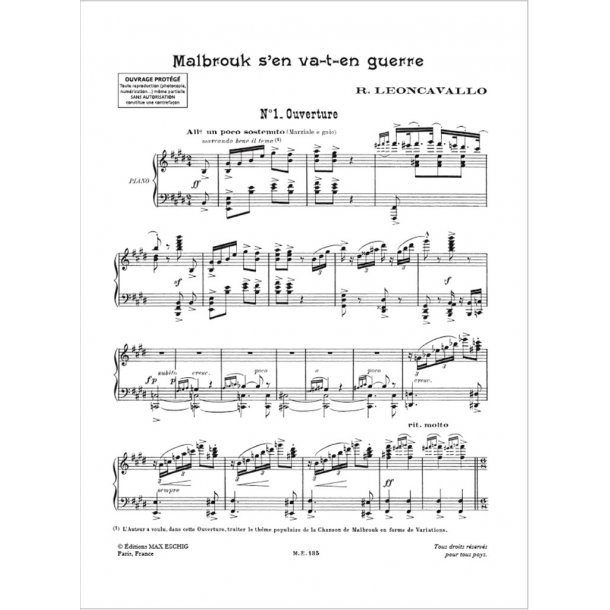 Malbrought..Cht-Piano